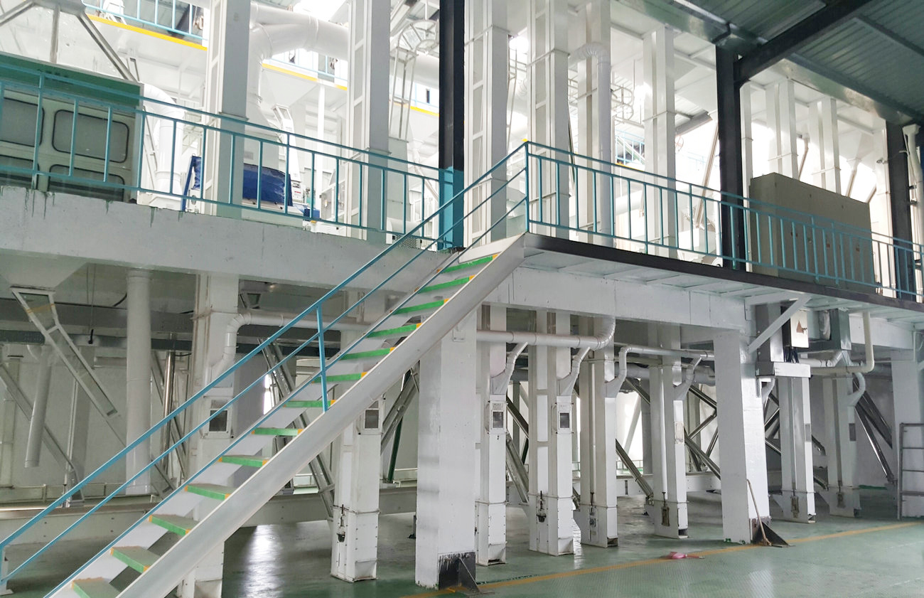 湖北仙源米业集团有限公司300T/D成套碾米工程